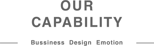 OUR CAPABILITY — Bussiness Design Emotion